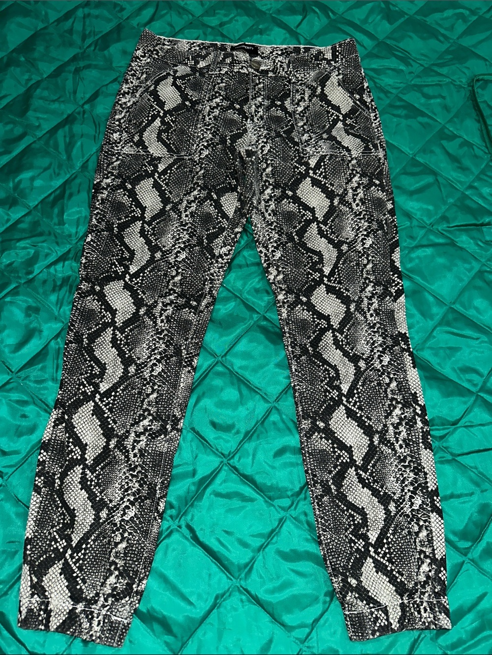 Prosperity snake print pants